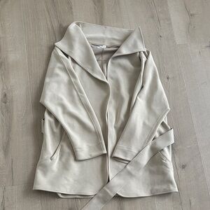 Lululemon Athletica softstreme belted wrap Beige Apparel